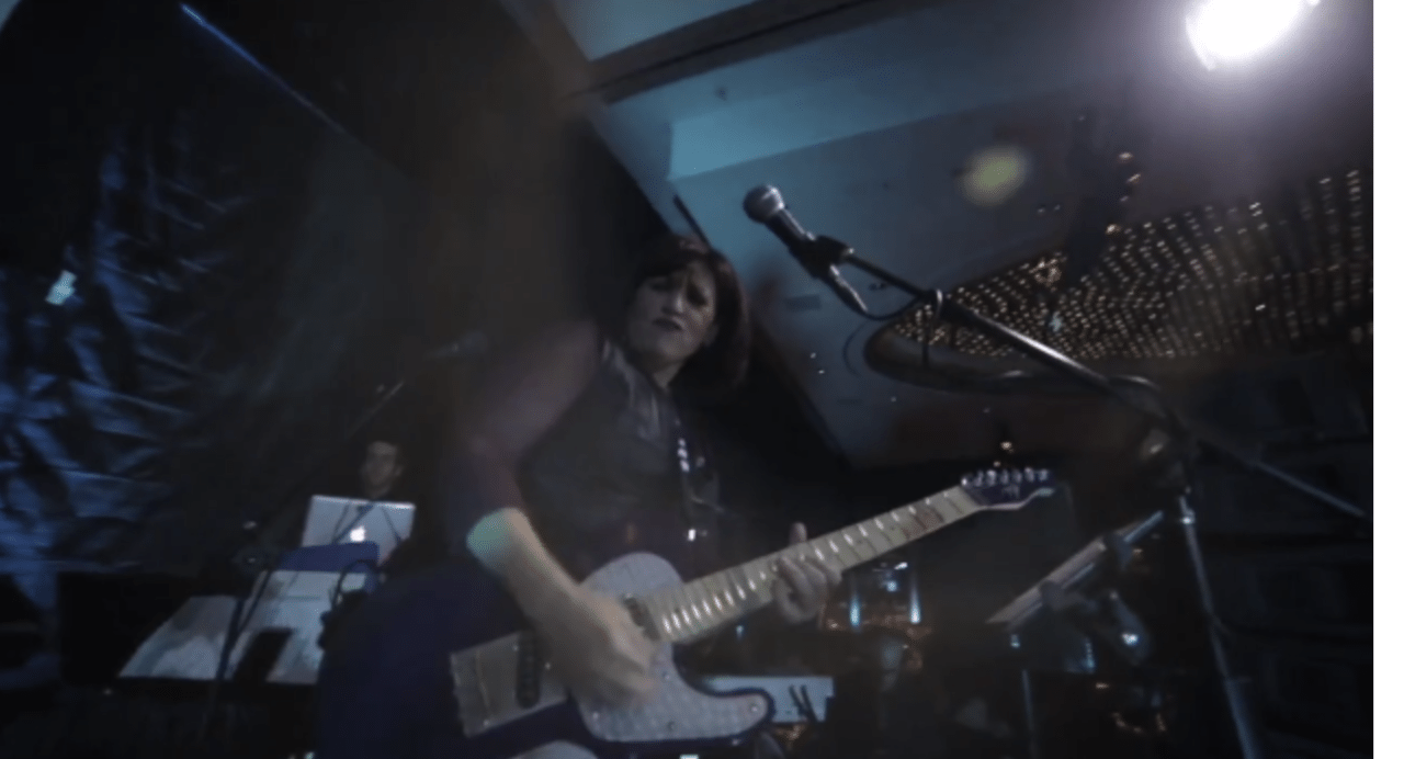 Uptown Funk Guitar Solo with Valerie Romanoff