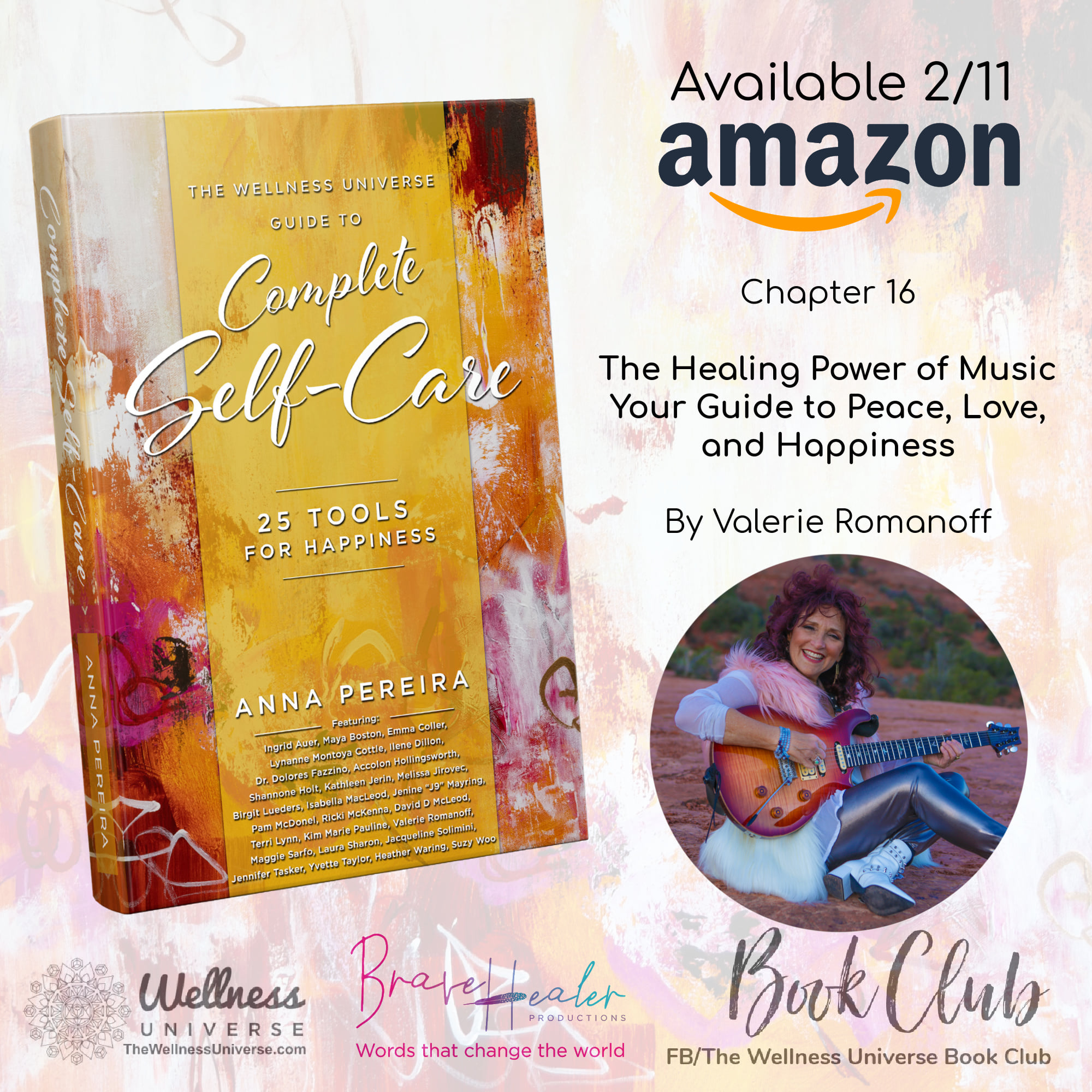 The Healing Power of Music- “Your Guide to Peace, Love & Happiness,” Chapter 16 by Valerie Romanoff